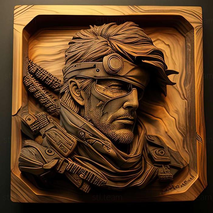 3D модель Игра Metal Gear Solid Peace Walker (STL)